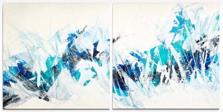 Original Contemporary Abstract Painting by Anita Kaufmann