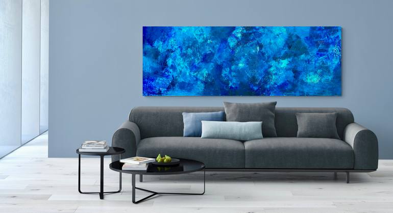 Original Contemporary Abstract Painting by Anita Kaufmann