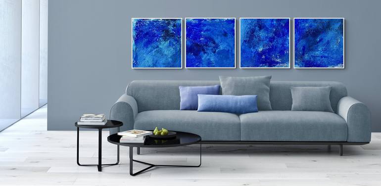 Original Contemporary Abstract Painting by Anita Kaufmann