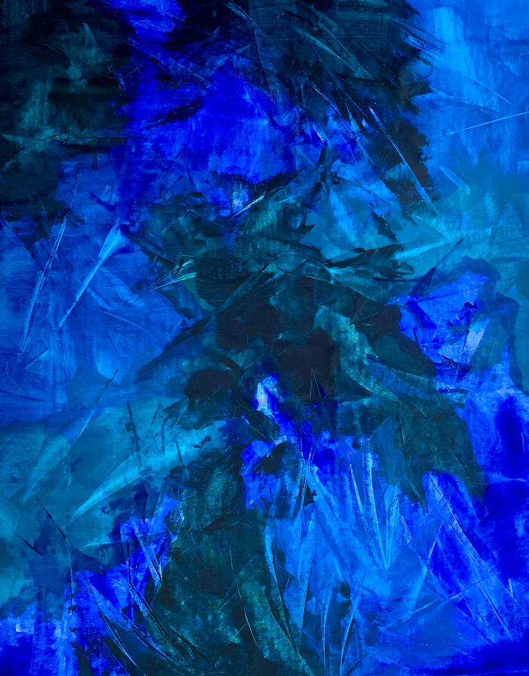 Original Contemporary Abstract Painting by Anita Kaufmann