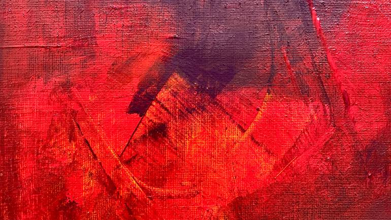 Original Contemporary Abstract Painting by Anita Kaufmann