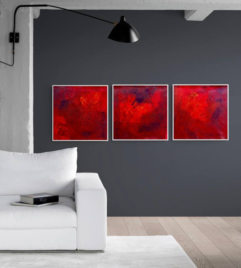 Original Contemporary Abstract Painting by Anita Kaufmann