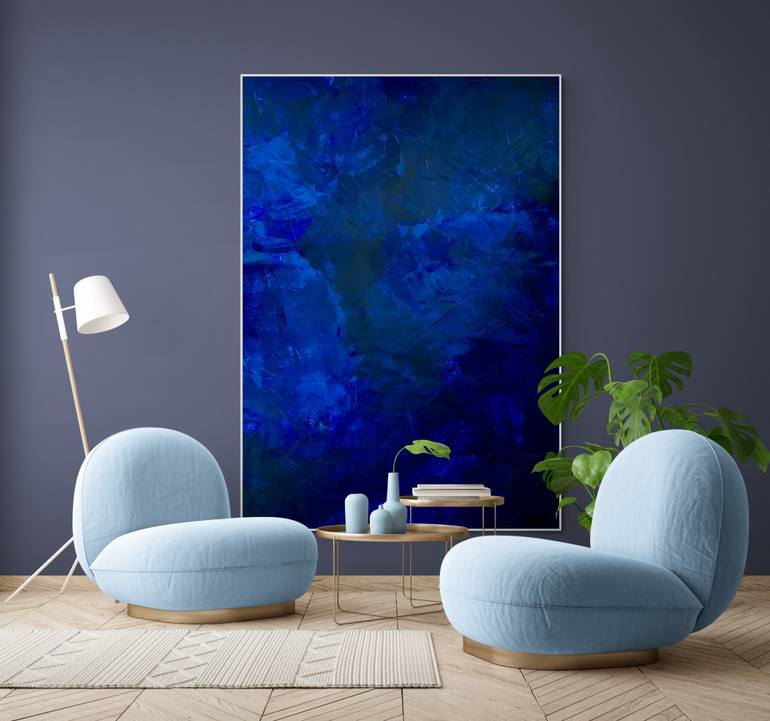 Original Contemporary Abstract Painting by Anita Kaufmann