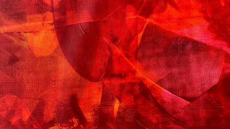 Original Contemporary Abstract Painting by Anita Kaufmann
