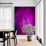 Terra Mystica No. 1326 XXL Monochrome purple pink abstract by Anita Kaufmann