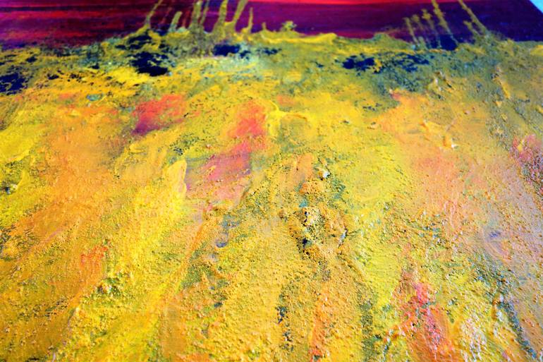 Original Fine Art Abstract Painting by Anita Kaufmann