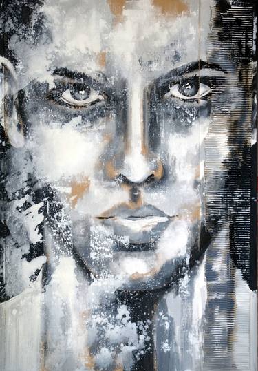 Original Figurative Portrait Paintings by Anita Kaufmann