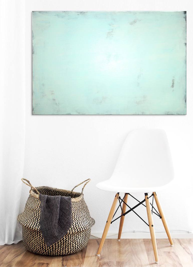 Original Minimalism Abstract Painting by Anita Kaufmann