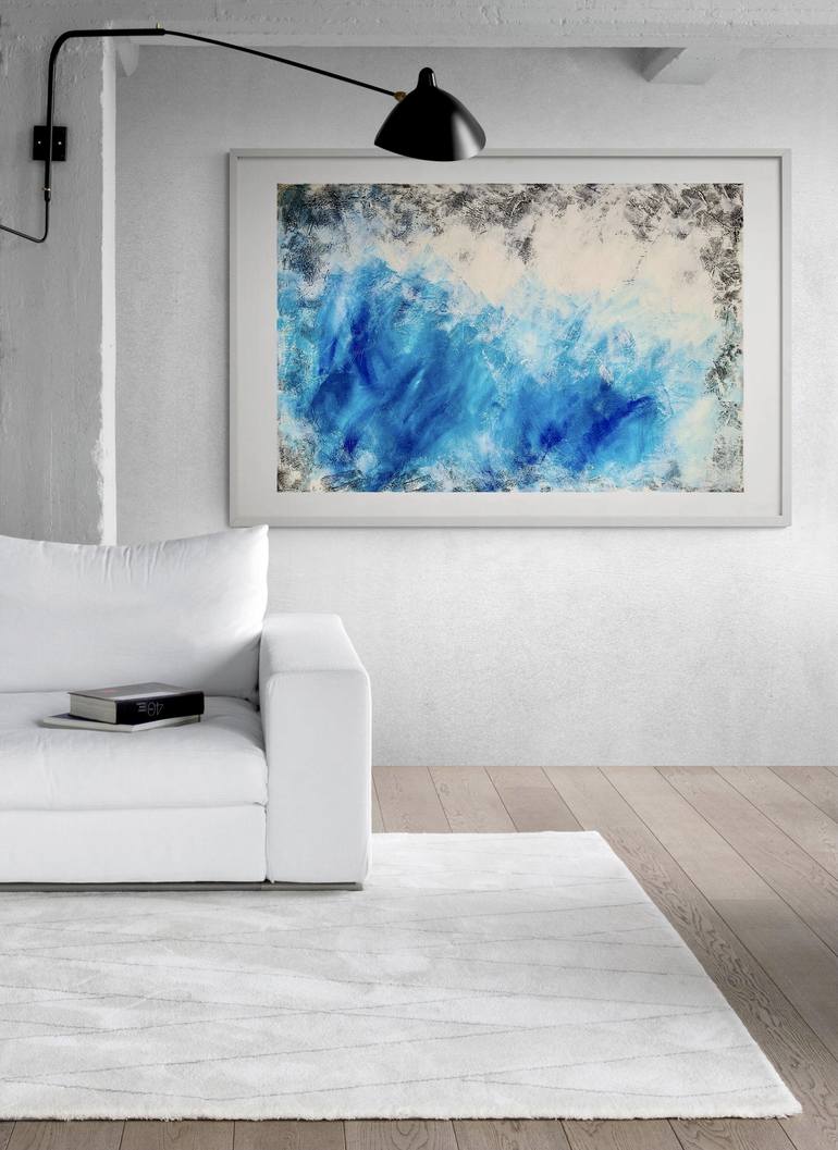 Original Fine Art Abstract Painting by Anita Kaufmann