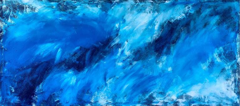 Original Fine Art Abstract Painting by Anita Kaufmann