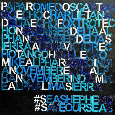 Original Typography Paintings by Anita Kaufmann