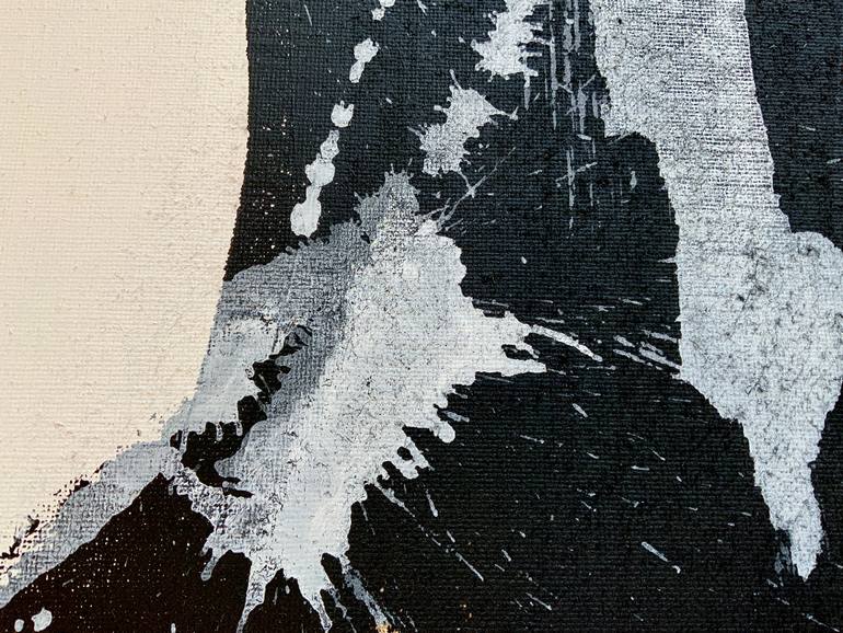 Original Minimalism Abstract Painting by Anita Kaufmann