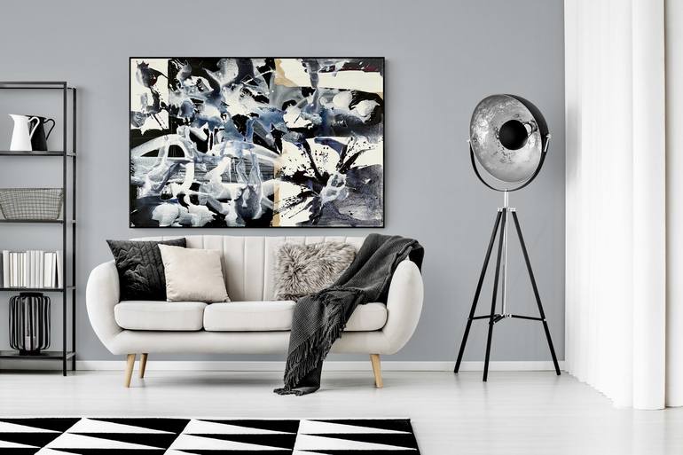 Original Abstract Painting by Anita Kaufmann