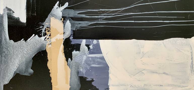Original Contemporary Abstract Painting by Anita Kaufmann