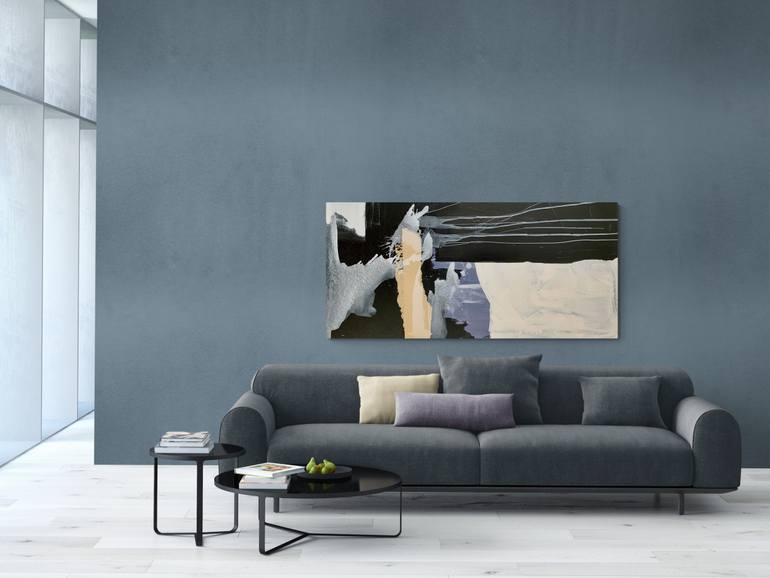 Original Contemporary Abstract Painting by Anita Kaufmann
