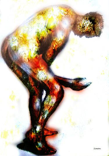 Print of Conceptual Body Mixed Media by Simon Wairiuko