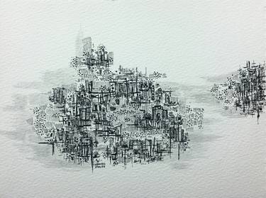 Print of Fine Art Cities Drawings by amani moussa