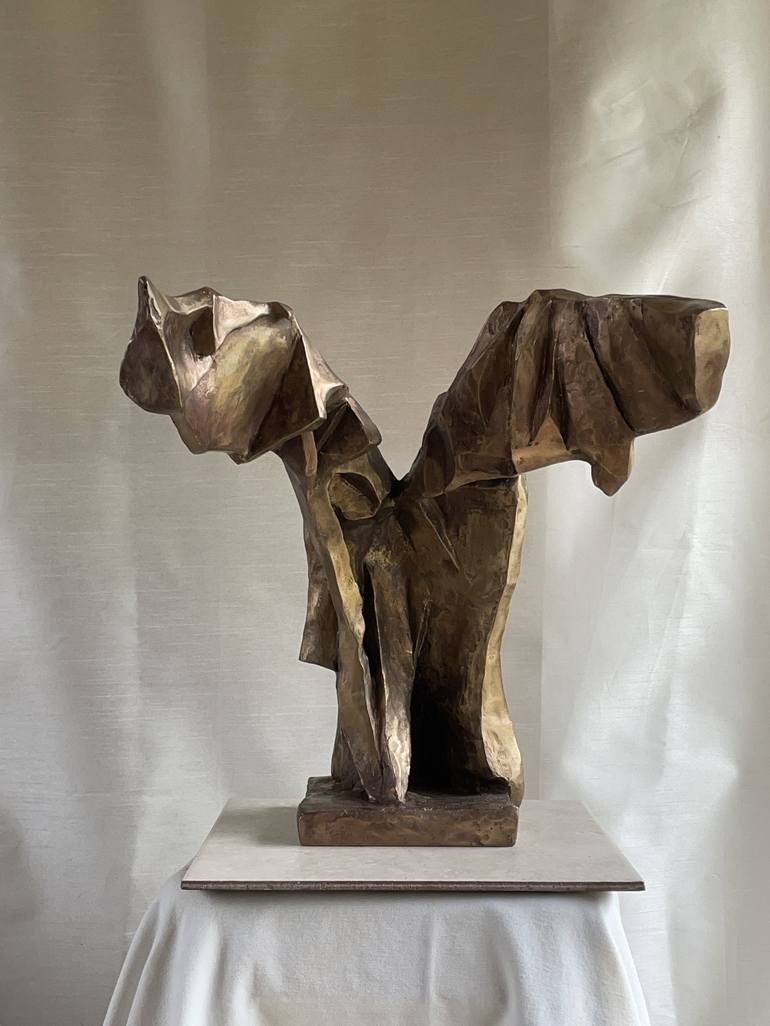 Original Abstract Classical mythology Sculpture by Emily Scheibal
