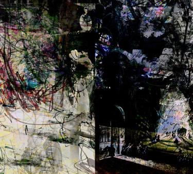 Original Abstract Mixed Media by Peter Ignatius