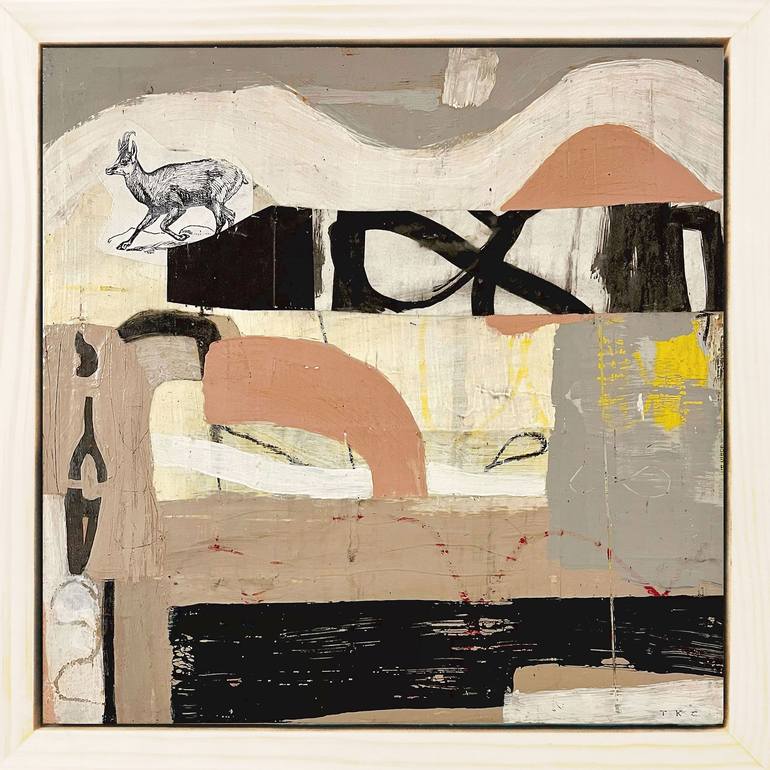 Original Abstract Expressionism Abstract Painting by Tara Kelley-Cruz