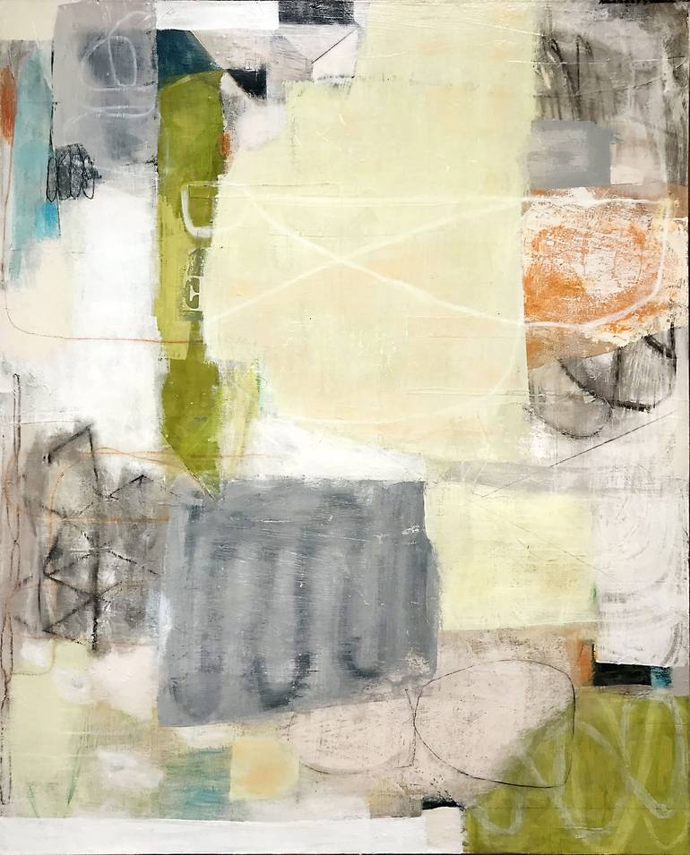 Original Abstract Expressionism Abstract Painting by Tara Kelley-Cruz