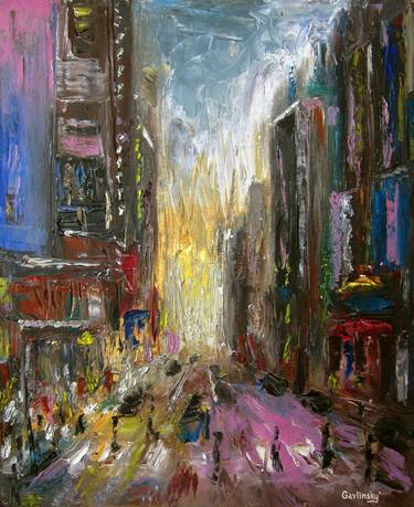 Original Cities Paintings by D Gavlinsky'