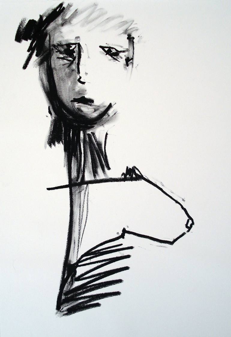 Undecided Drawing By David Ferraz 