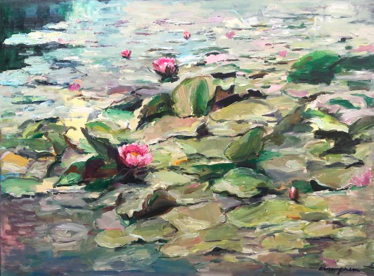 Original Impressionism Landscape Painting by Arun Prem