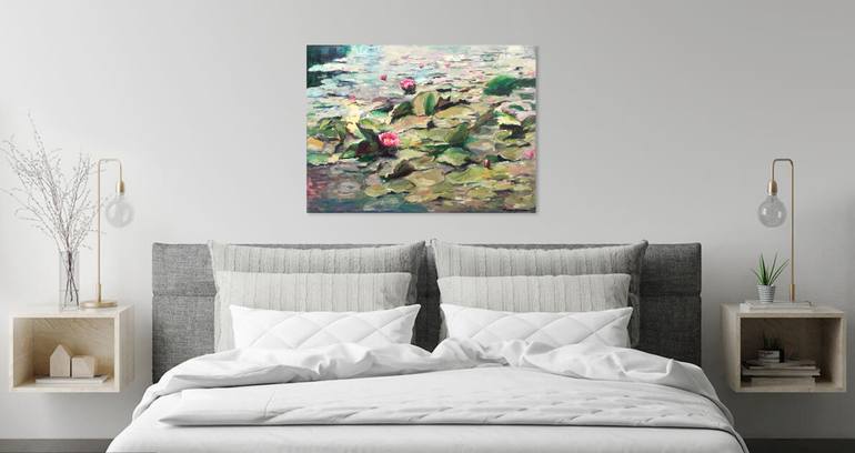 Original Impressionism Landscape Painting by Arun Prem