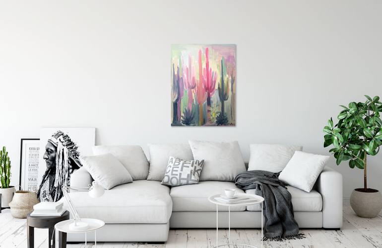 Original Abstract Expressionism Abstract Painting by Arun Prem