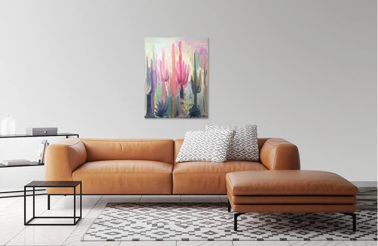 Original Abstract Expressionism Abstract Painting by Arun Prem