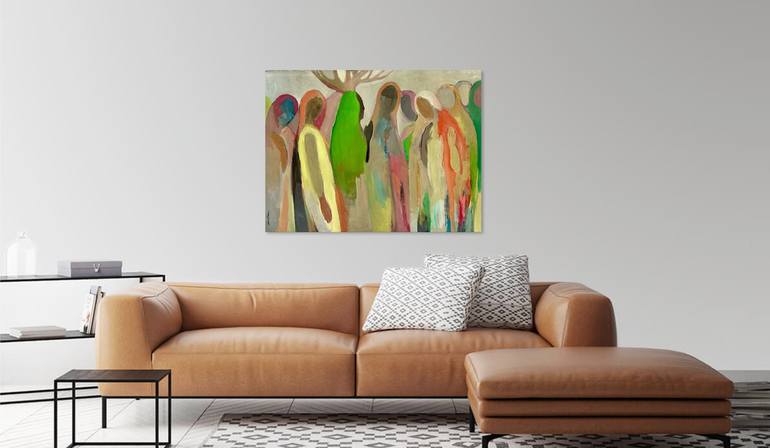 Original Abstract Painting by Arun Prem