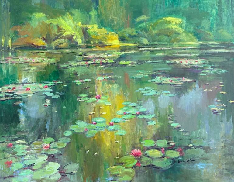Print of Impressionism Landscape Painting by Arun Prem