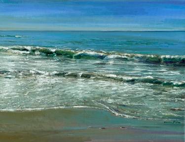 Original Impressionism Seascape Paintings by Arun Prem