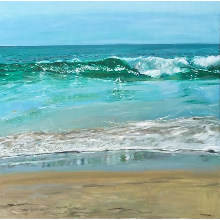 The Sparkling Sea Painting By Arun Prem Saatchi Art