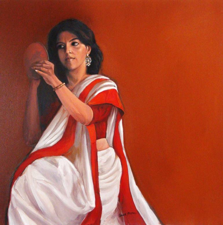 Original Figurative People Paintings by Arun Prem