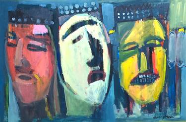 Original Expressionism Abstract Paintings by Arun Prem