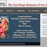 San Diego Museum of Art Artist Guild Recognition