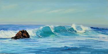 Original Impressionism Seascape Paintings by Arun Prem