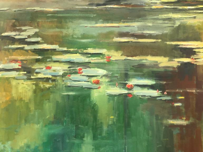 Original Impressionism Landscape Painting by Arun Prem