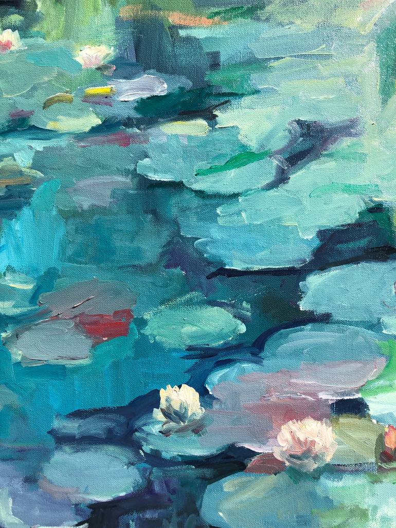 Original Impressionism Abstract Painting by Arun Prem