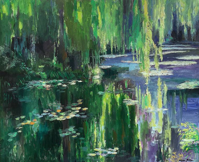 Print of Impressionism Landscape Paintings by Arun Prem