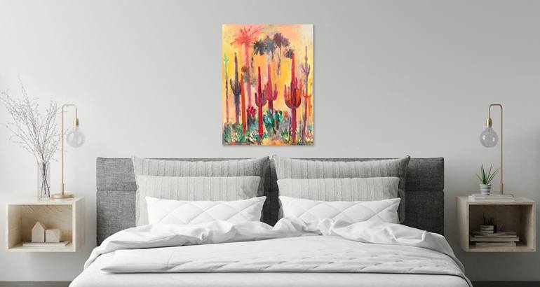 Original Abstract Expressionism Abstract Painting by Arun Prem
