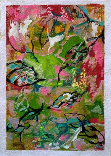 Print of Abstract Garden Paintings by Bárbara Alperowicz