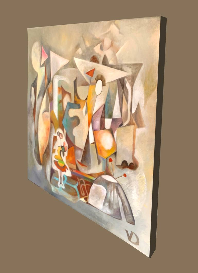Original Contemporary Fantasy Painting by Dina Volkova