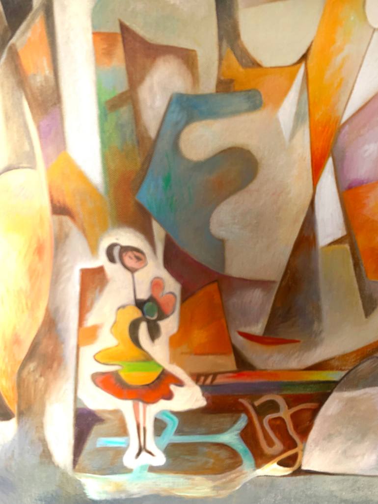 Original Contemporary Fantasy Painting by Dina Volkova