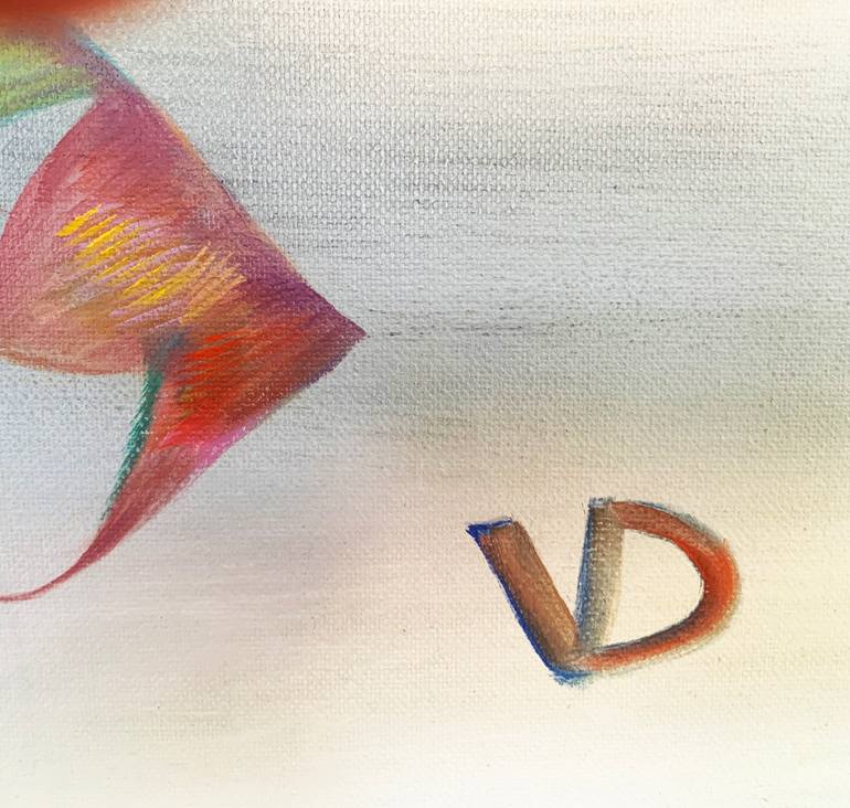 Original Symbolism Abstract Painting by Dina Volkova
