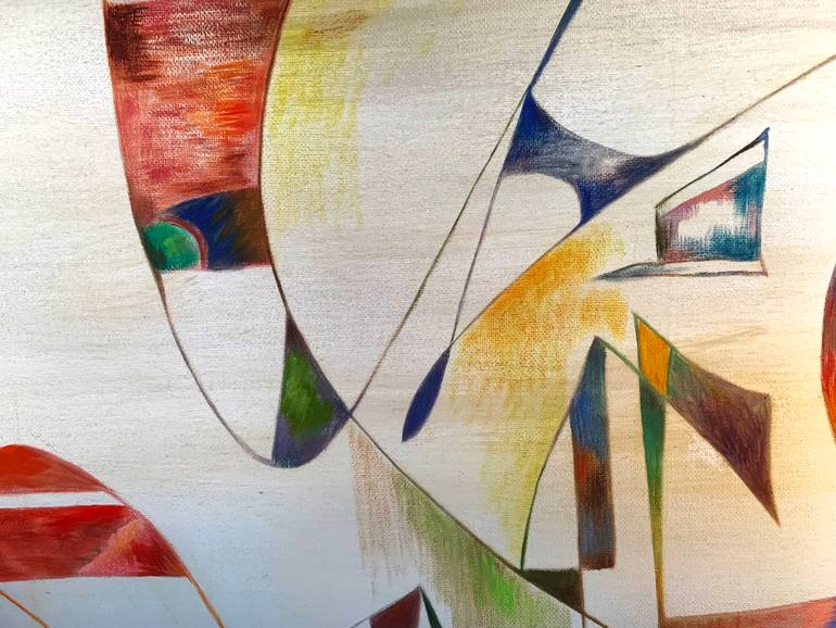 Original Symbolism Abstract Painting by Dina Volkova