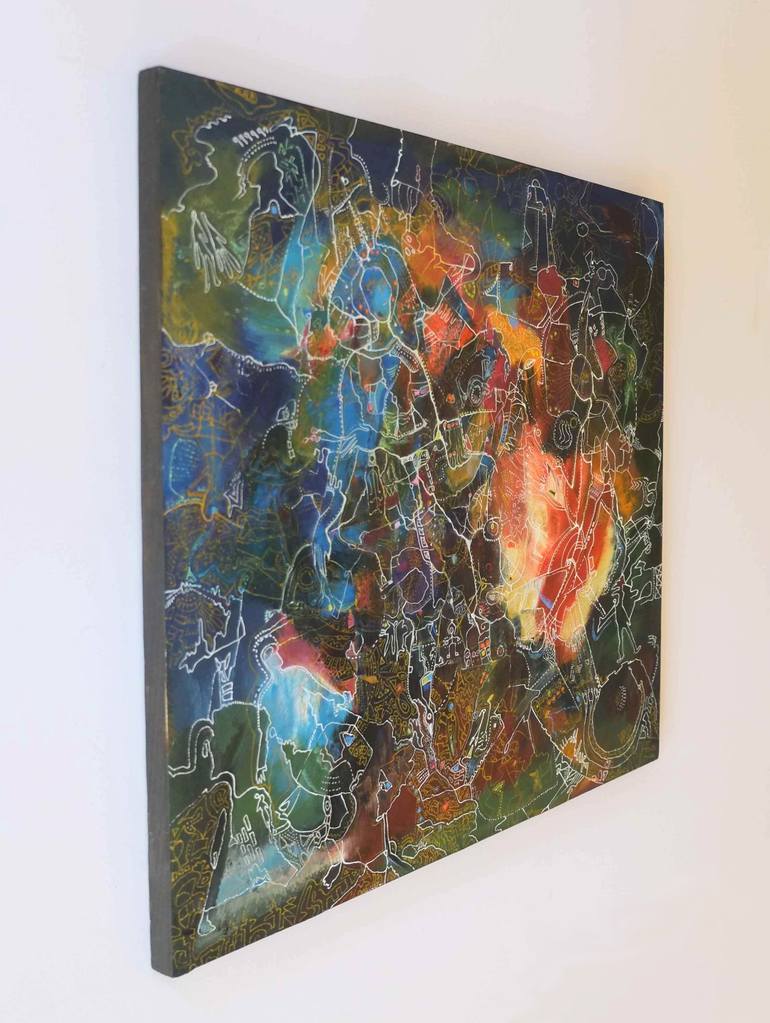 Original Illustration Fantasy Painting by Dina Volkova