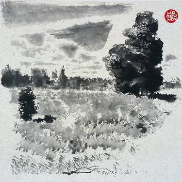 Original Fine Art Landscape Drawings by Zrimo Art